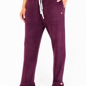 Feejays Cloud Footed Sweatpants Medium in Raspberry NWOT